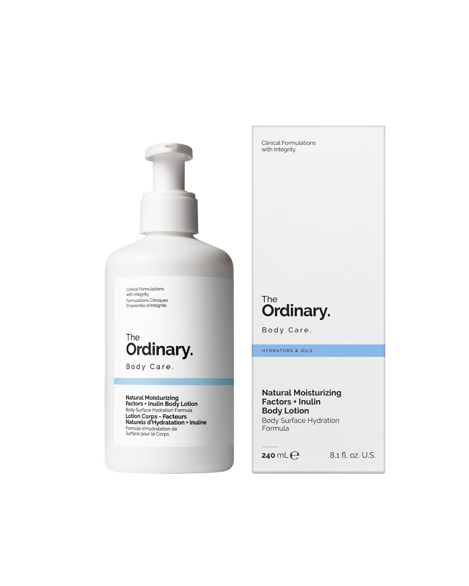 THE ORDINARY DRYNESS & DEHYDRATATION NATURAL MOISTURIZER FACTORS + INULIN BODY LOTION 240 ML 2