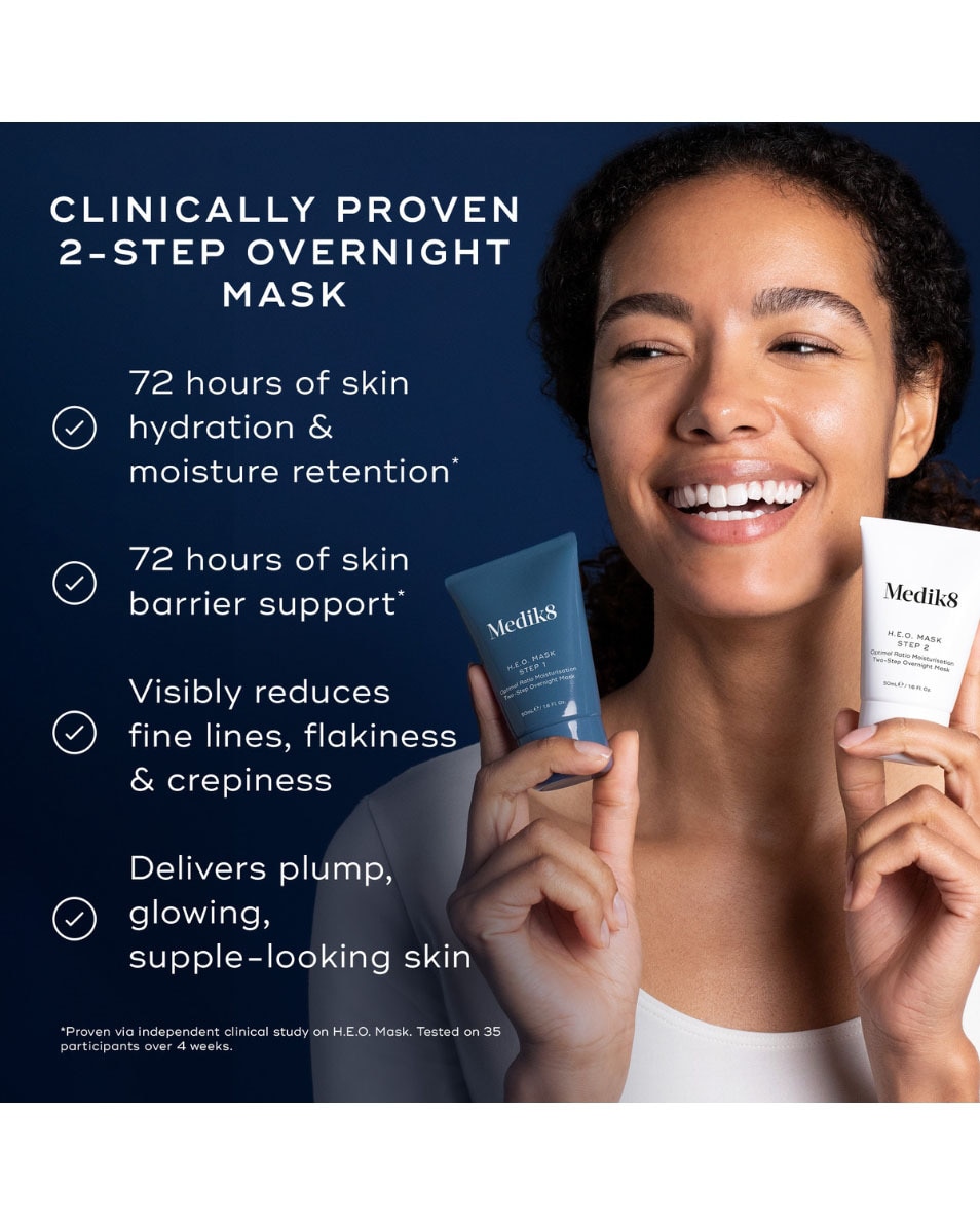 MEDIK8 H.E.O. Mask Optimal Ratio Moisturisation Two-Step Overnight Mask 2 ST