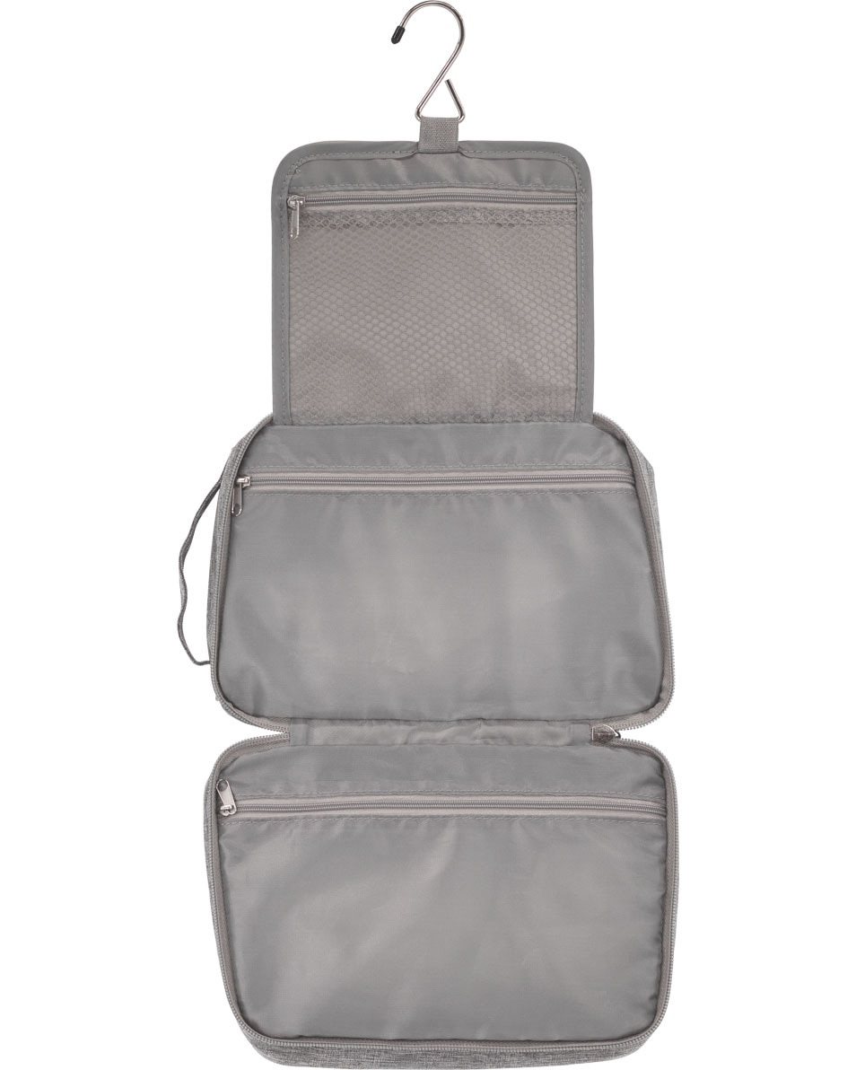 ICI PARIS XL Travel Bag Reis toilettas grijs 1 ST 2