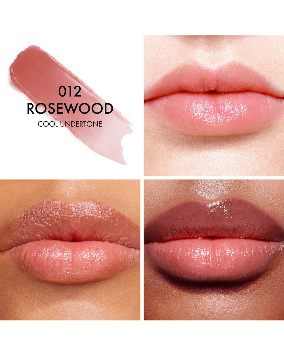 DIOR Dior Addict Lip Glow - Hydrating Lip Balm 48 u hydraterende lipbaslem, pH geactiveerde kleur 012 Rosewood cool undertone 2