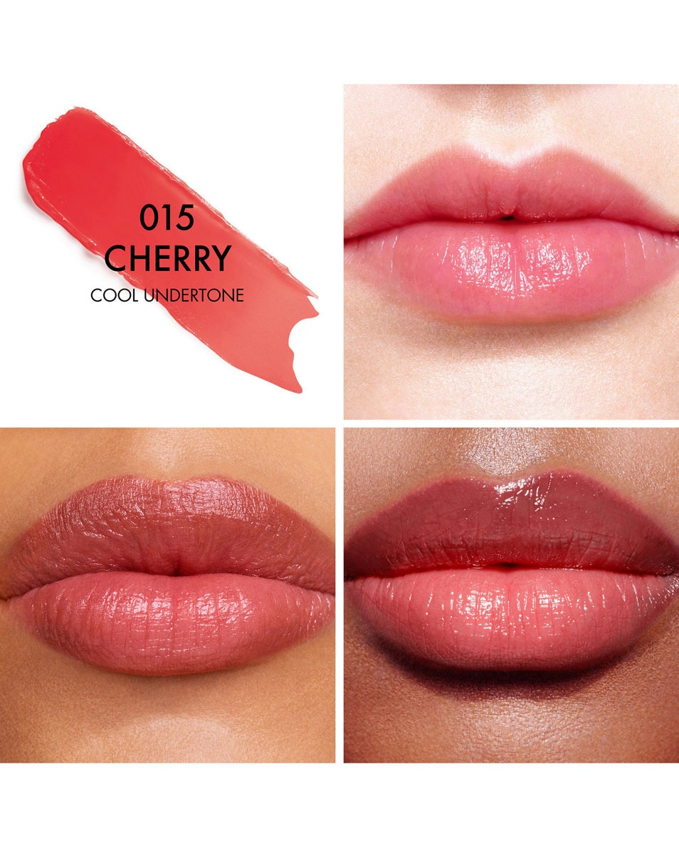 DIOR Dior Addict Lip Glow - Hydrating Lip Balm 48 u hydraterende lipbaslem, pH geactiveerde kleur 015 Cherry cool undertone 2