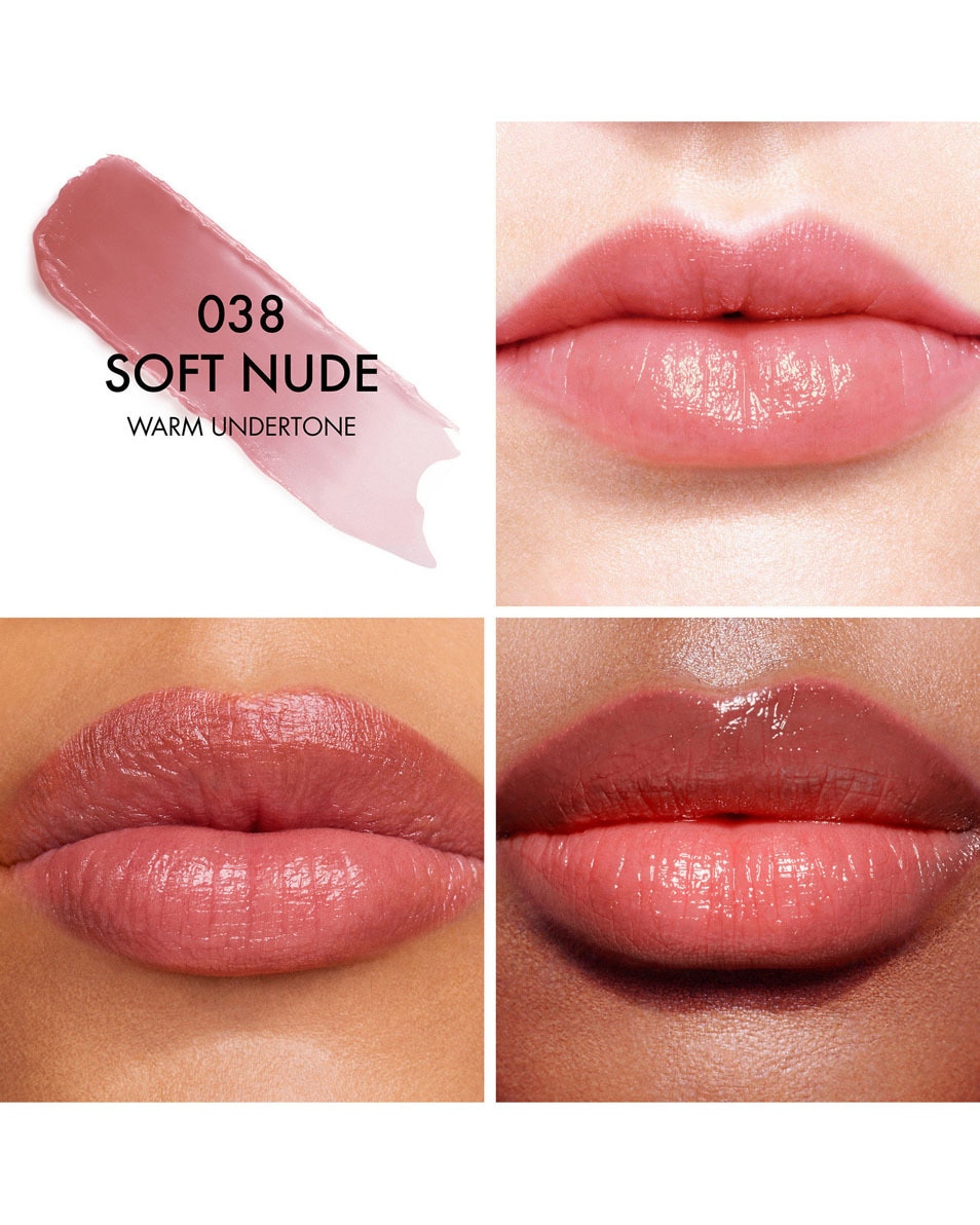 DIOR Dior Addict Lip Glow - Hydrating Lip Balm 48 u hydraterende lipbaslem, pH geactiveerde kleur 038 Rose Nude warm undertone 2