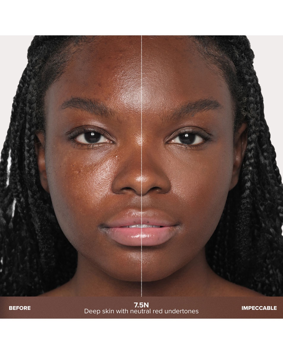 ANASTASIA BEVERLY HILLS Impeccable Blurring Second Skin Matte Foundation Velvet-Matte Foundation 7.5N 2