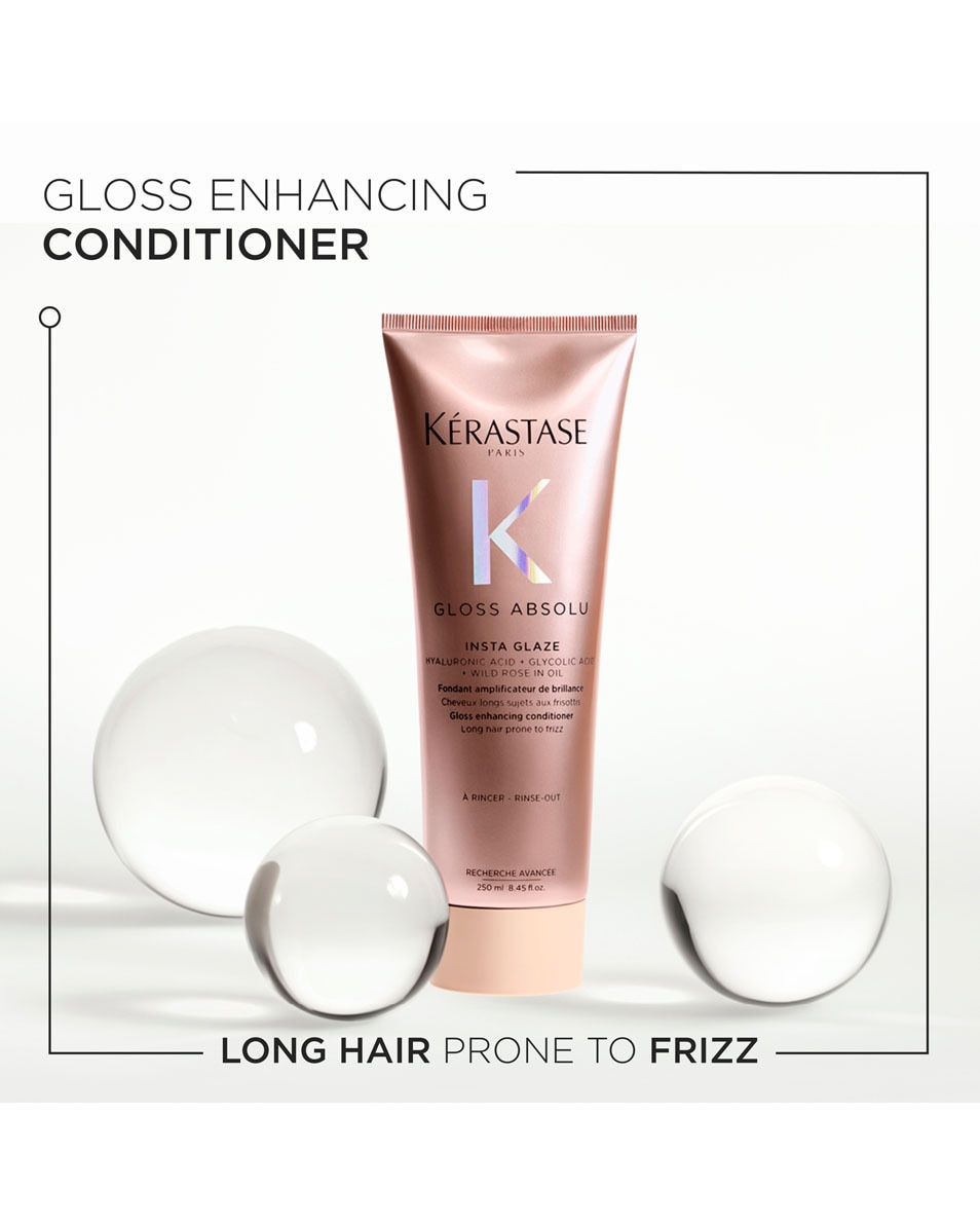 KÉRASTASE Gloss Absolu Insta Glaze Conditioner voor lang, pluizig haar 250 ML 2