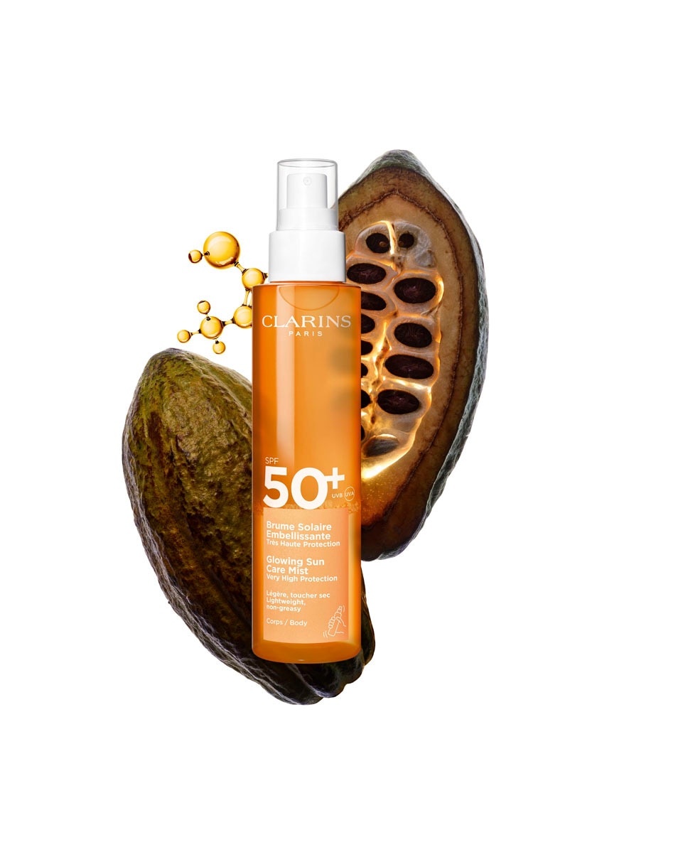 CLARINS Sun Care Body Glowing Sun Care Mist Very High Protection SPF 50+ 150 ML 2