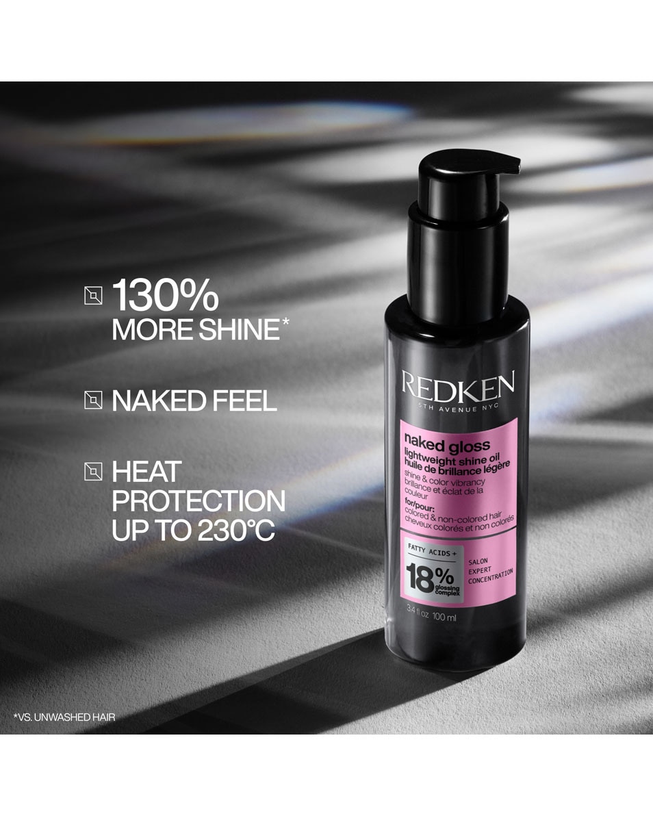 REDKEN Acidic Color Gloss Naked Gloss Olie - Voor Gekleurd En Ongekleurd Haar