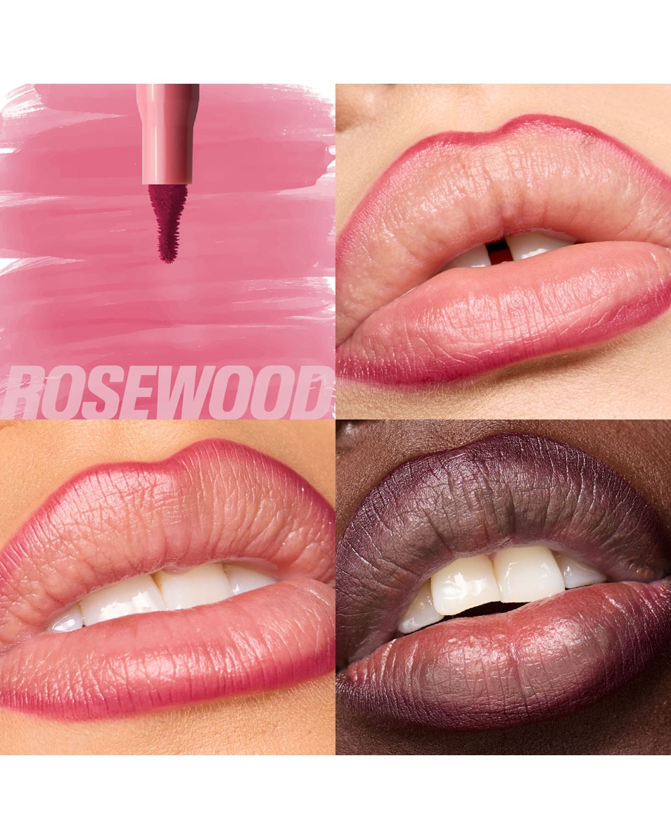 HUDA BEAUTY LIP CONTOUR LIP STAIN ROSEWOOD 2