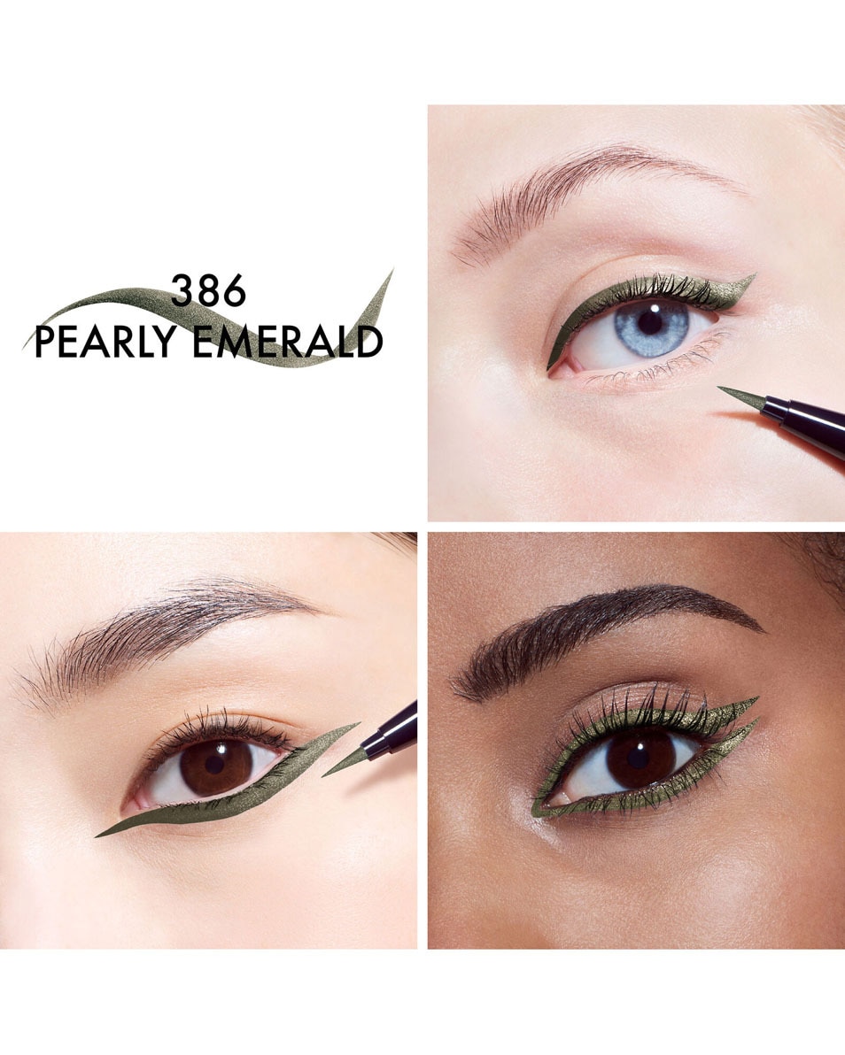 DIOR Diorshow Liquid Liner - Felt-tip Waterproof Eyeliner Ultra-precieze vilttip eyeliner - intense waterproof kleur 386 Pearly Emerald 2