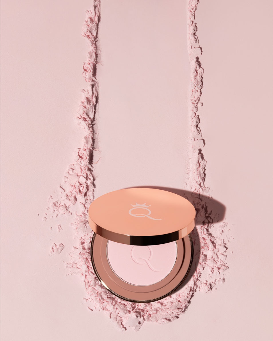 QUEEN TARZI The Dream Pressed Powder Translucent, Blurring & Brightening Pressed Powder Banafsh 2
