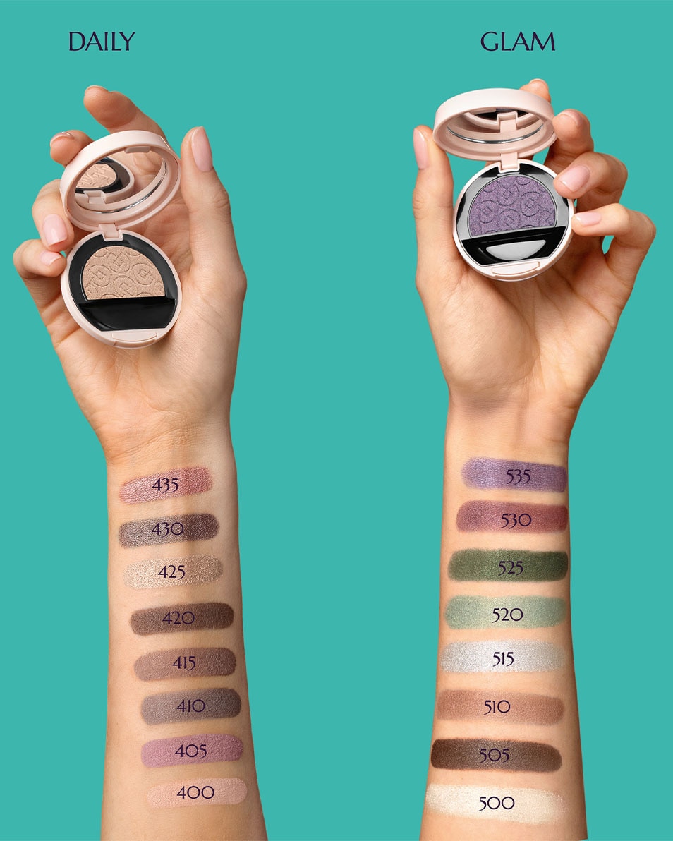 COLLISTAR Impeccabile Compact Eyeshadow 530 - Malva shimmer 2