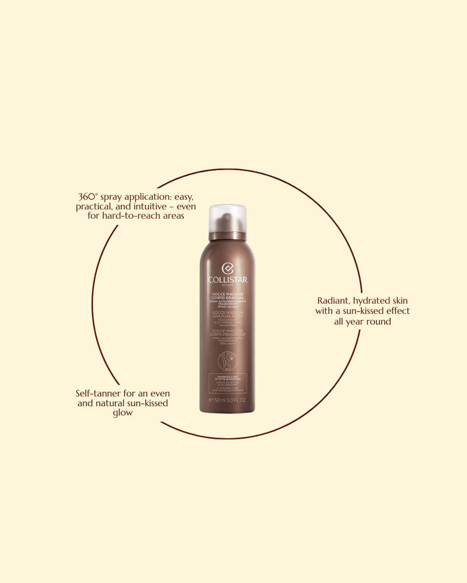 COLLISTAR Magic Drops Magic Drops Gradual-Body Self-Tanning Spray 150 ML