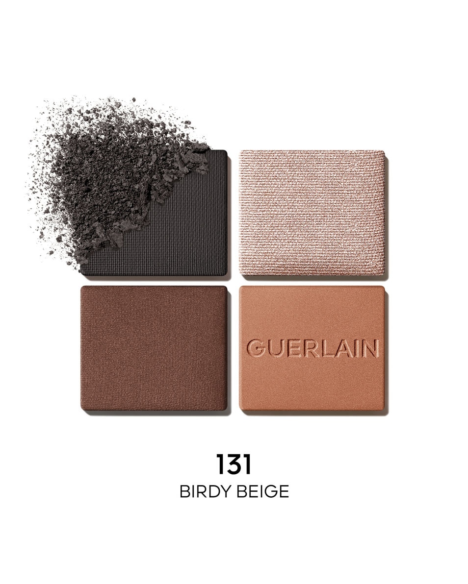 GUERLAIN OMBRES G Oogschaduw palette met 4 tinten 131 Birdy Beige 2