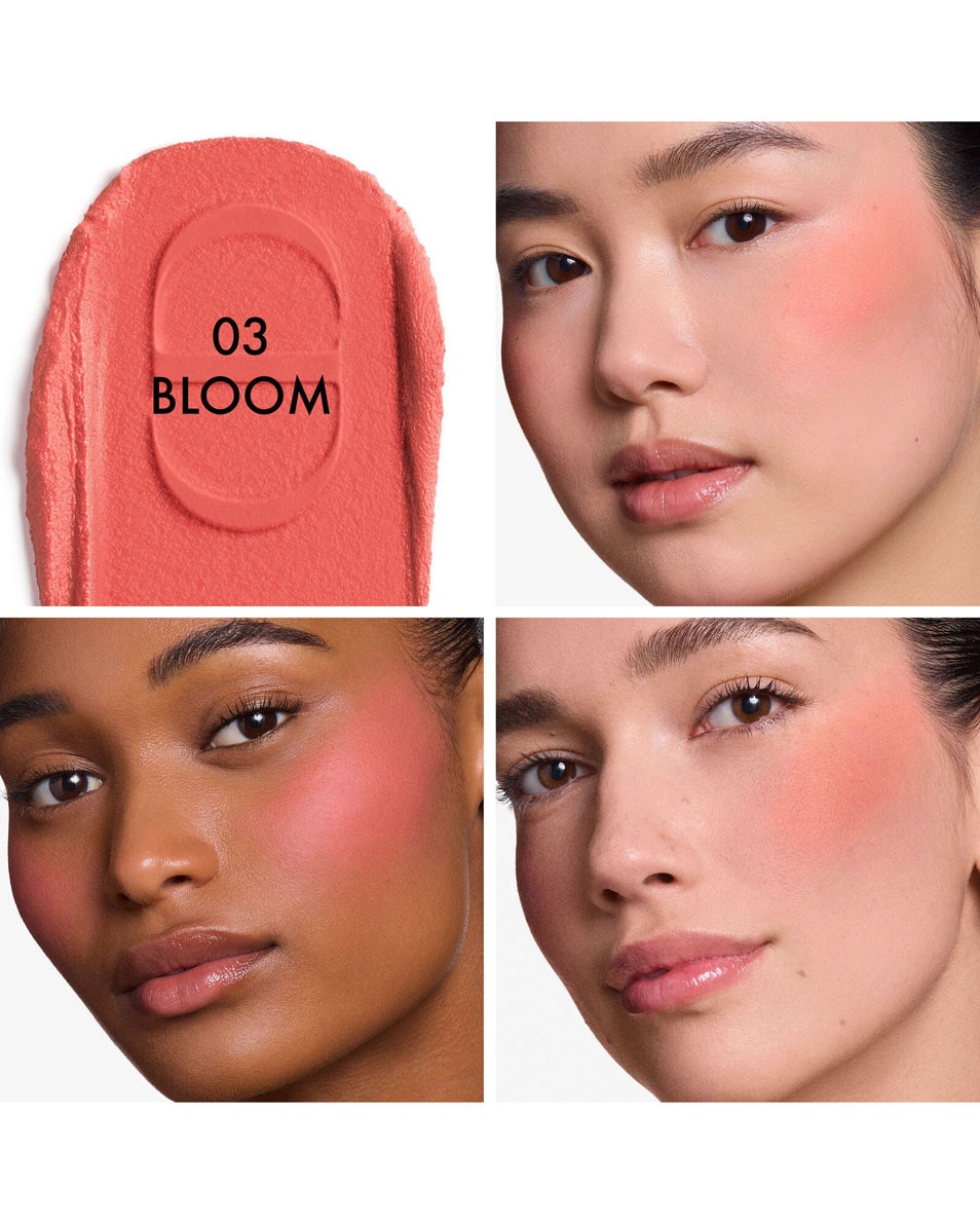 DIOR Dior Forever Blush Soft Filter Vloeibare opgeklopte blush - stralend matte finish 03 Bloom