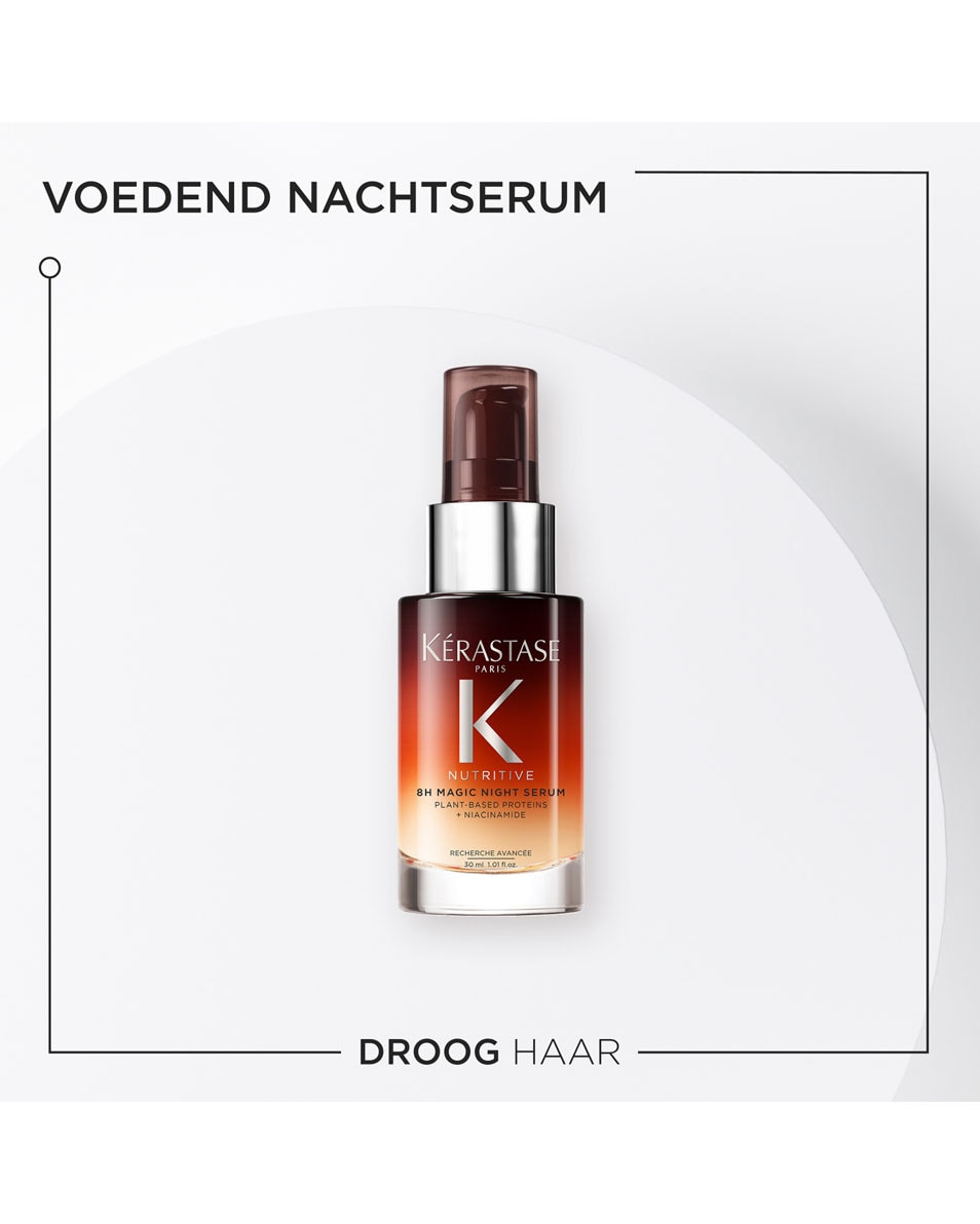 Voedend & herstellend nachtserum - voor droog haar