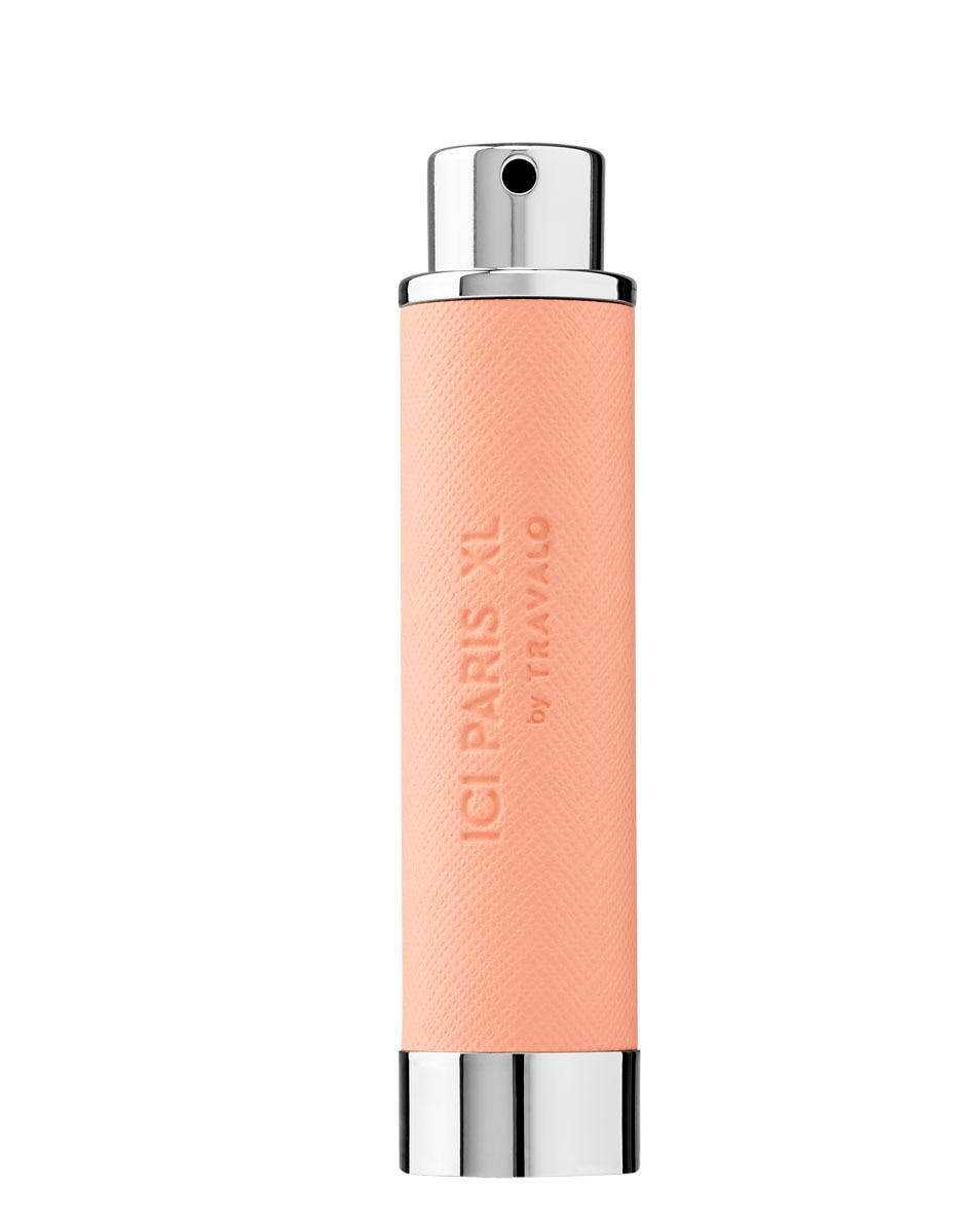ICI PARIS XL FRAGANCE ATOMIZER LEATHER PASTEL ORANGE Navulbare tasverstuiver 2