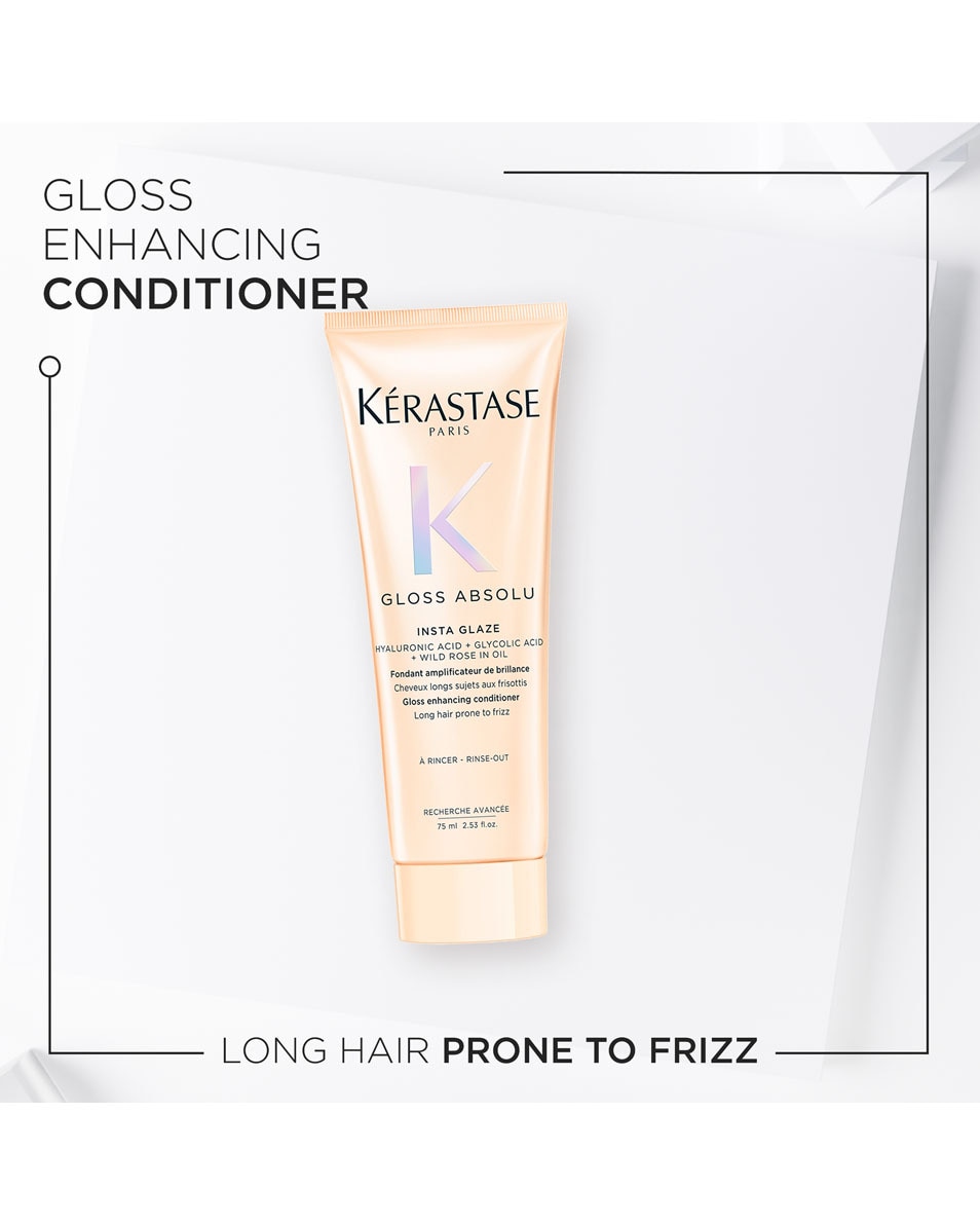 KÉRASTASE Gloss Absolu Insta Glaze Conditioner - voor lang, pluizig haar 75 ML 2