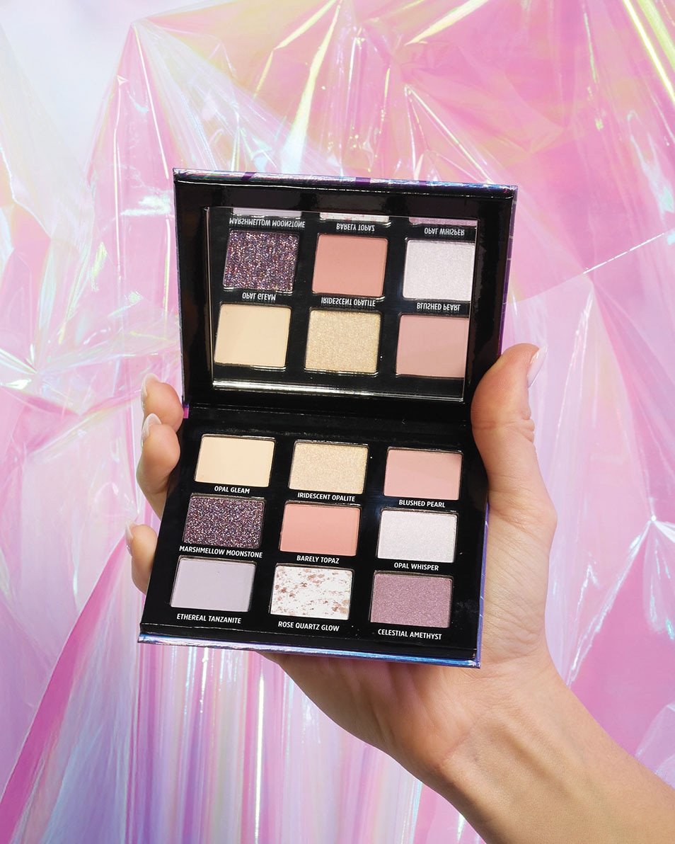 Be Creative Make Up MYSTICAL GEM COLLECTION Oogschaduw palette ROSY PINKS 2