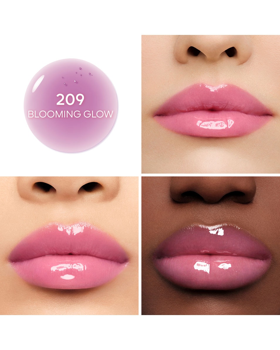 GUERLAIN KISS KISS Bee Glow Oil Een met honing verrijkte, getinte lipolie die voor 92% samengesteld is uit ingrediënten van natuurlijke oorsprong Aquamarine 2