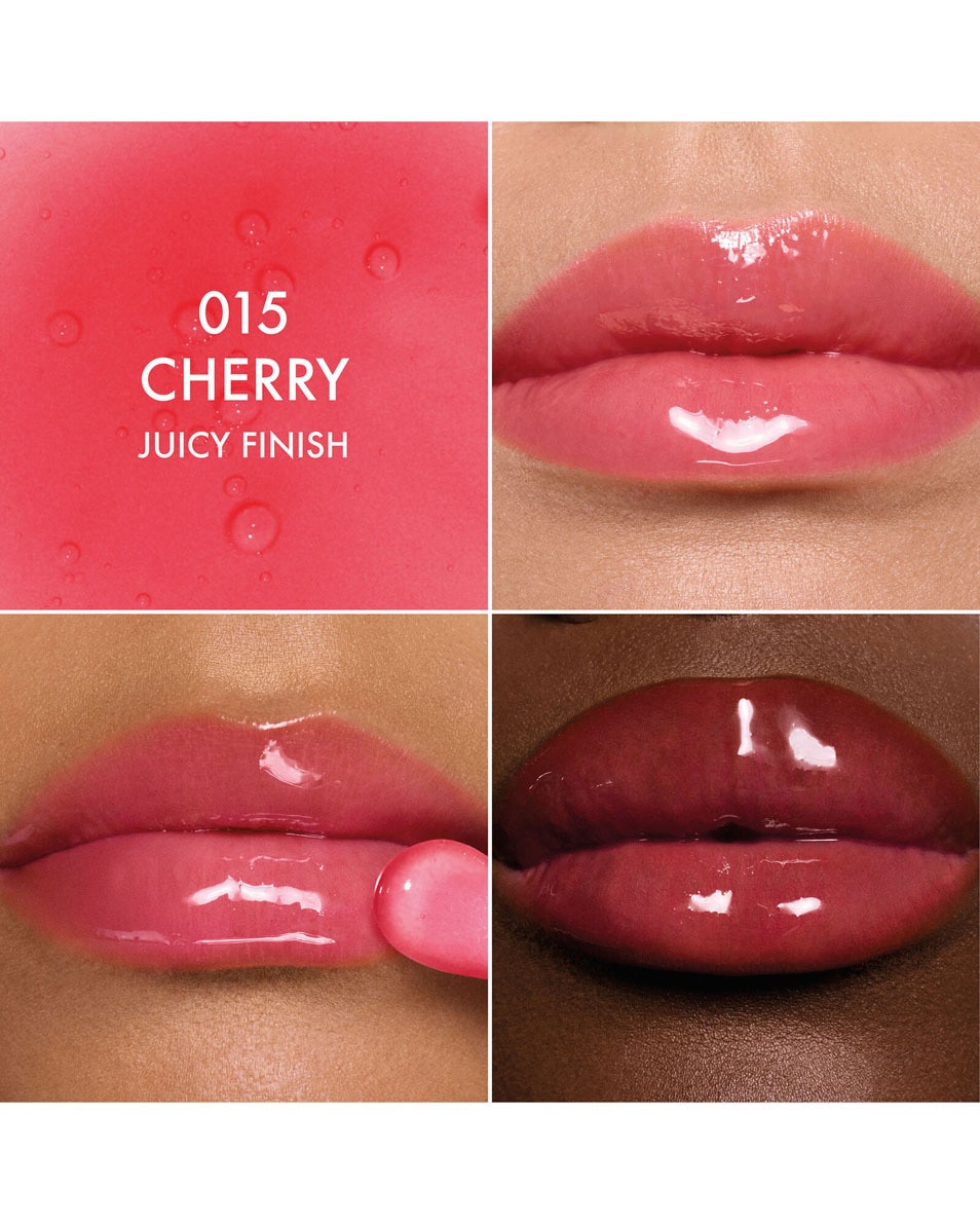 DIOR Dior Addict Lip Glow Oil Lipolie - 24u hydratatie - 3 ultra-glanzende finishes 015 Cherry - Juicy 2