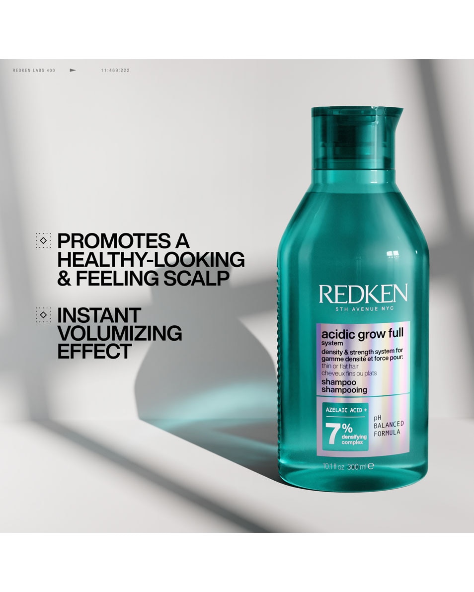 REDKEN Acidic Grow Full System Shampoo - Voor Dun Of Futloos Haar 300 ML 2