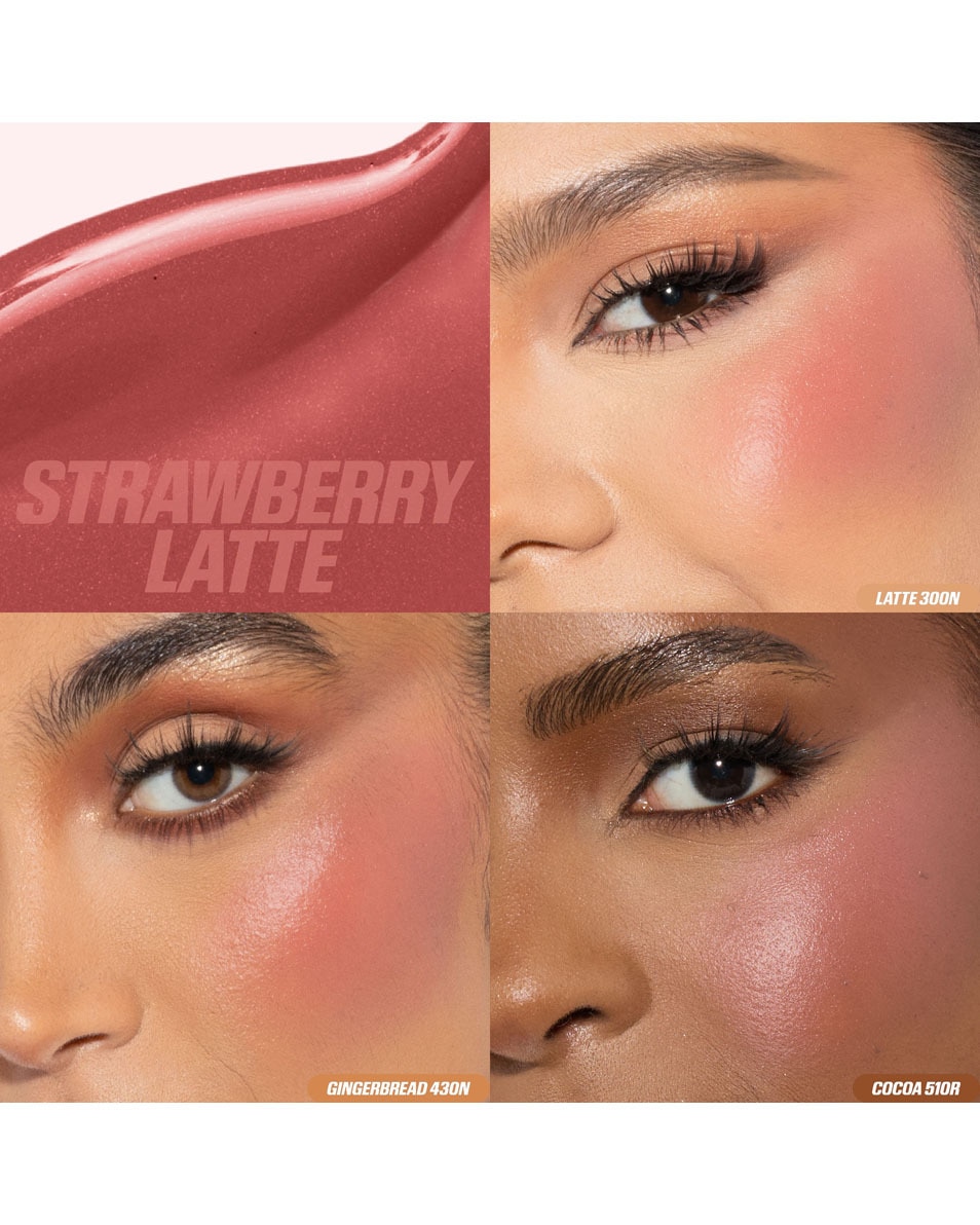 HUDA BEAUTY BLUSH FILTER LIQUID BLUSH STRAWBERRY LATTE