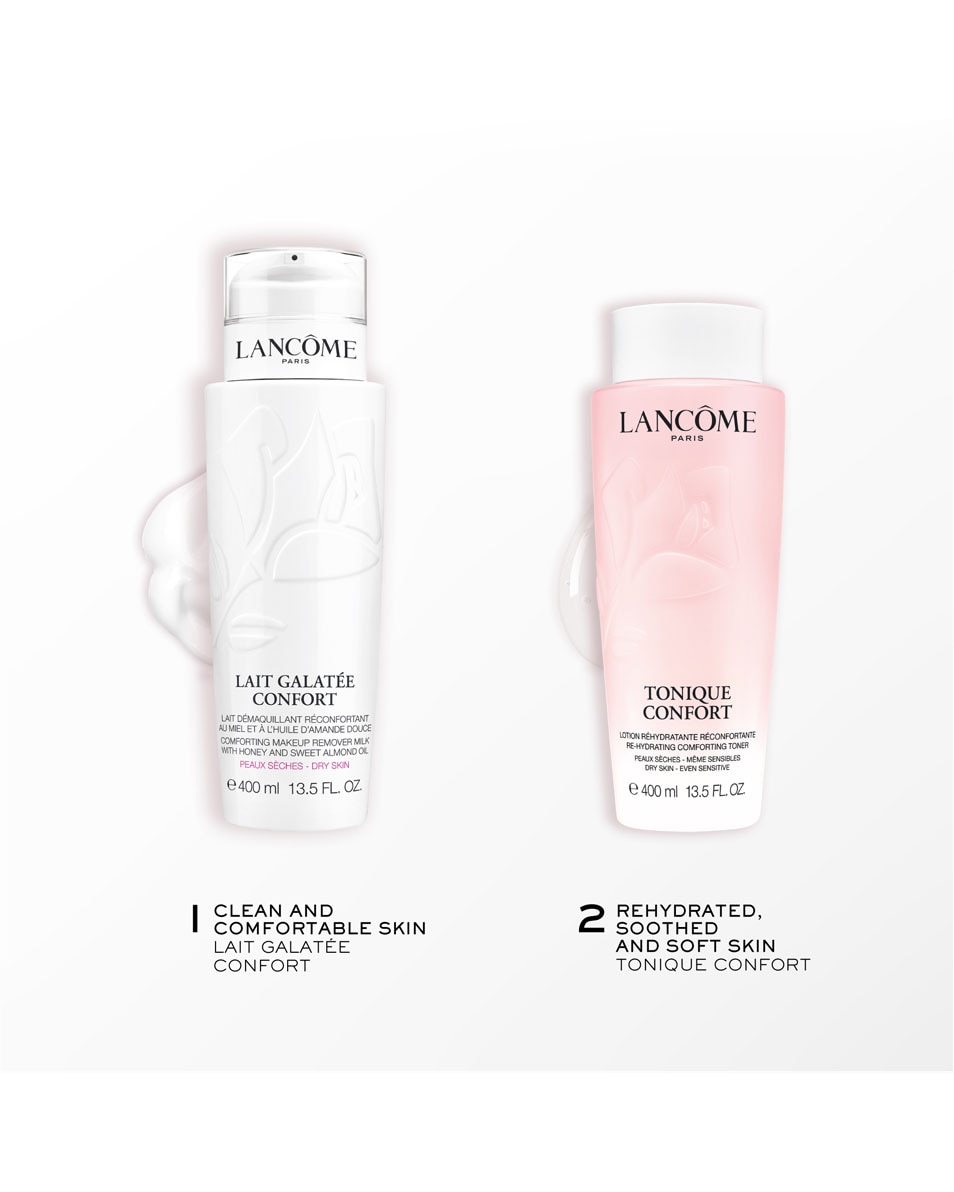 LANCÔME Confort Duo Cleansing Set - Lancôme Galatée Confort Comforting Cleansing Milk - Lancôme Tonique Confort 2 ST 2