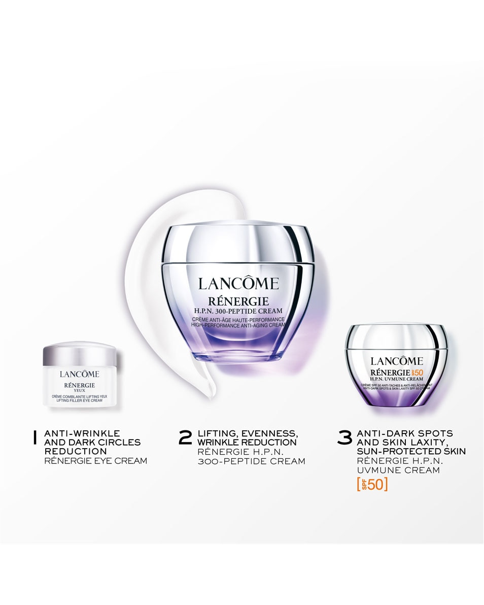 LANCÔME Renergie Multi-Lift Ultra H.P.N. 300-Peptide Crème Set - Anti-Aging Routine - Dagcrème, Oogcrème, Spf50-Crème 1 ST 2