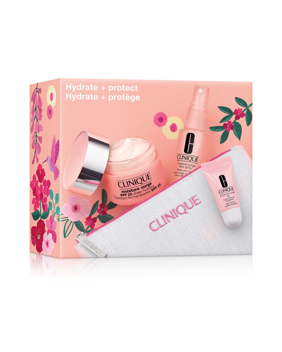 CLINIQUE Moisture Surge Hydrate + Protect Skincare Set 3 ST 2