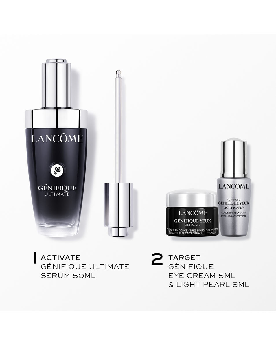 LANCÔME Génifique Cadeauset - Mother's Day Limited Edition - Génifique Ultimate Serum - Génifique Eye Cream - Light Pearl 3 ST 2