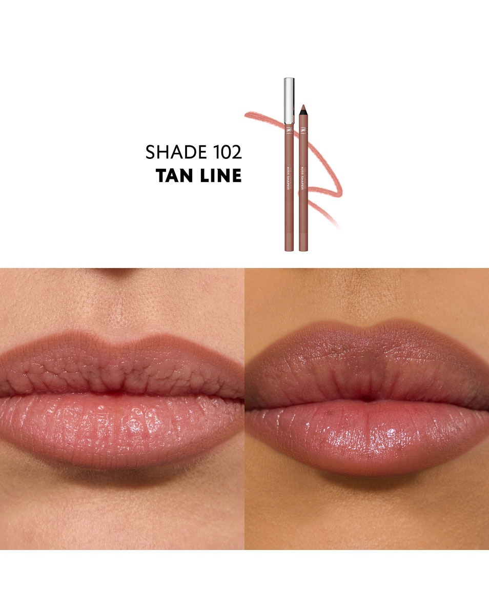 YVES SAINT LAURENT YSL LOVENUDE Kiss Shaper Sculpting lip liner #102 TAN LINE 2