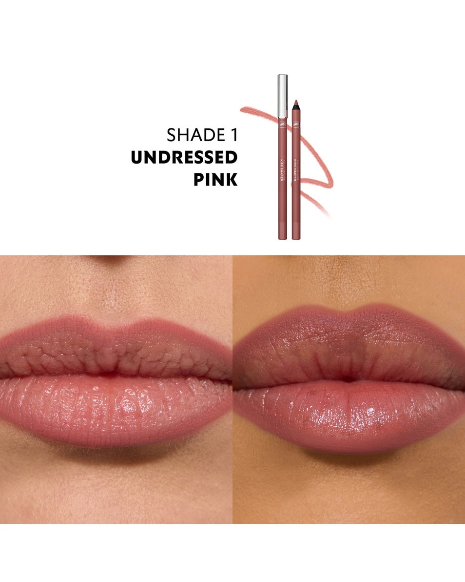 YVES SAINT LAURENT YSL LOVENUDE Kiss Shaper Sculpting lip liner #1 UNDRESSED PINK