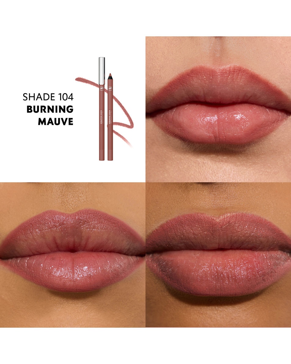 YVES SAINT LAURENT YSL LOVENUDE Kiss Shaper Sculpting lip liner #104 BURNING MAUVE