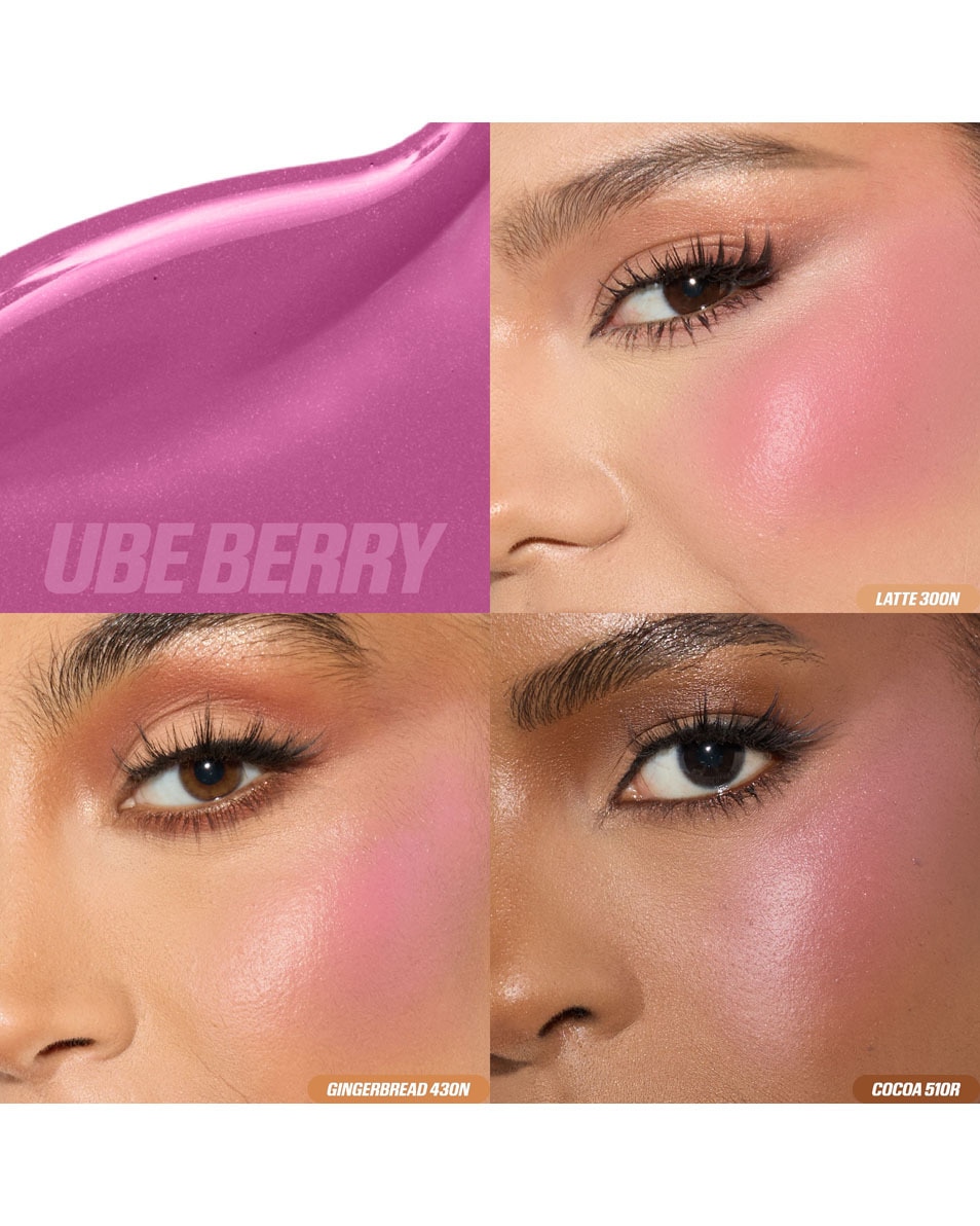 HUDA BEAUTY BLUSH FILTER LIQUID BLUSH UBE BERRY 2