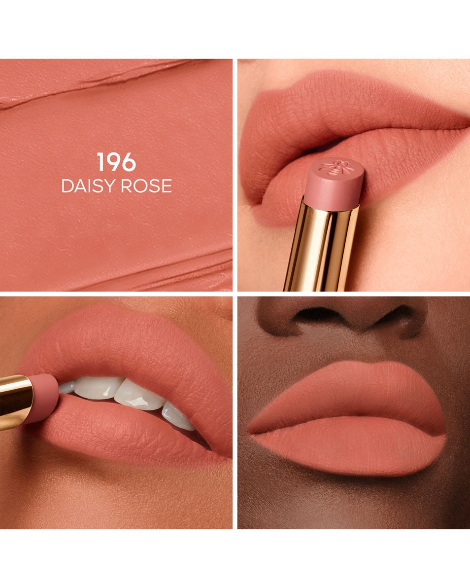 GUERLAIN Kiss Kiss Honey-Infused Intense Lipstick 196 DAISY ROSE 2