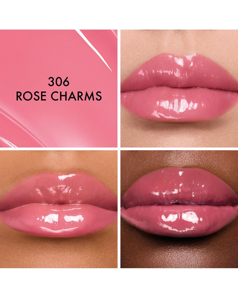 DIOR Dior Addict Glass Lipstick - Hydrating Lip Gloss Stick Ultra-glanzende en Hydraterende Lipgloss Stick 306 Rose Charms - Glossy 2