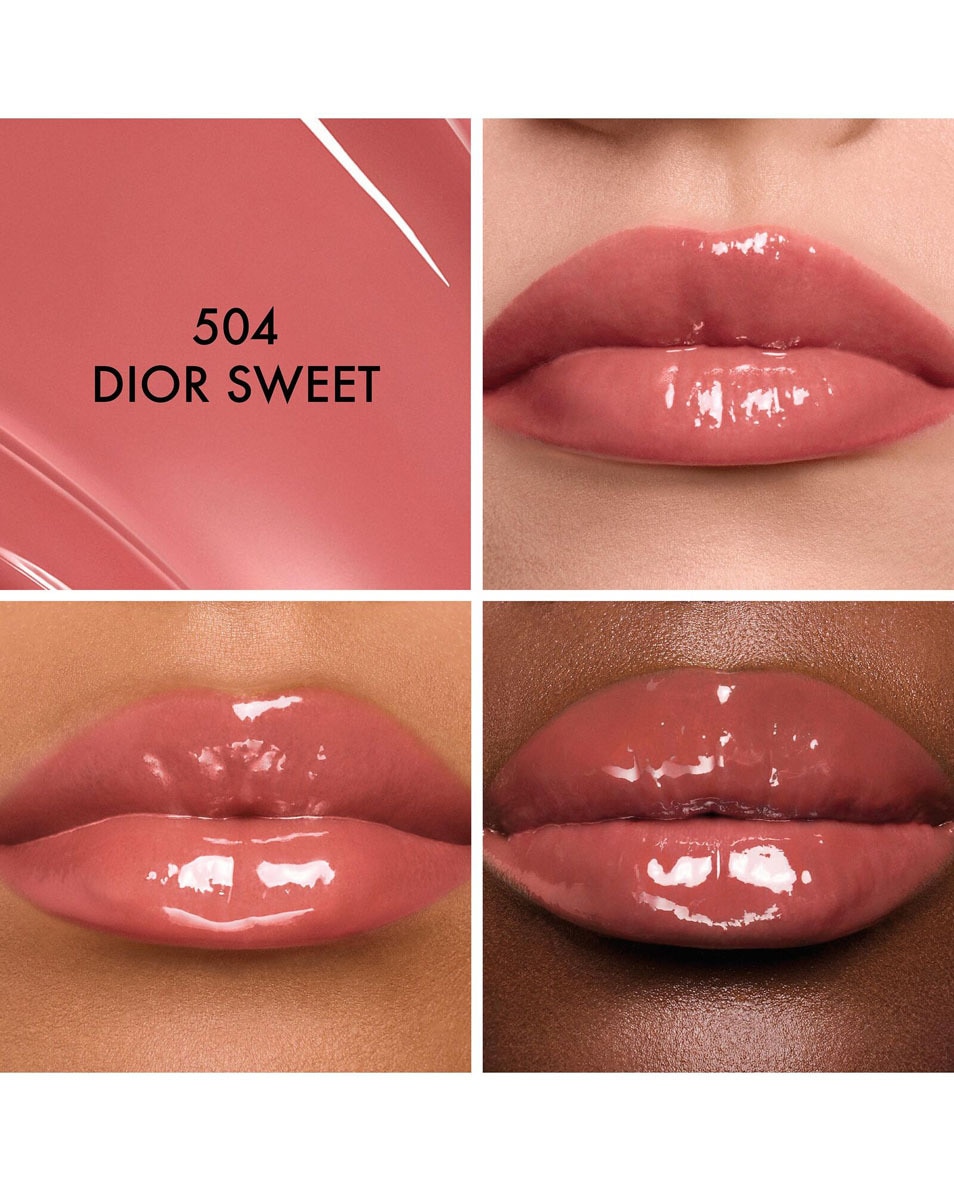 DIOR Dior Addict Glass Lipstick - Hydrating Lip Gloss Stick Ultra-glanzende en Hydraterende Lipgloss Stick 504 Dior Sweet - Glossy 2
