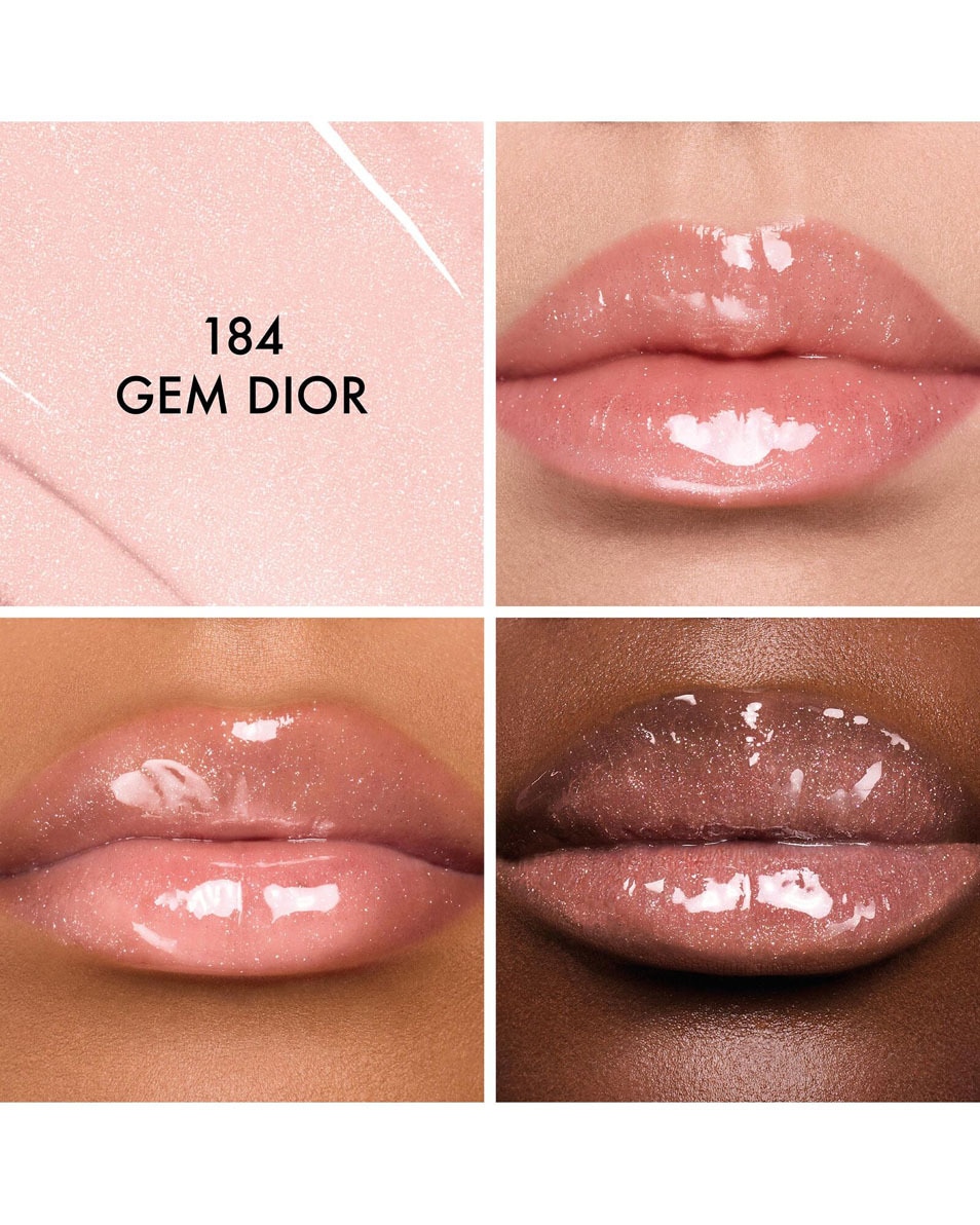 DIOR Dior Addict Glass Lipstick - Hydrating Lip Gloss Stick Ultra-glanzende en Hydraterende Lipgloss Stick 184 Gem Dior - Sparkly 2