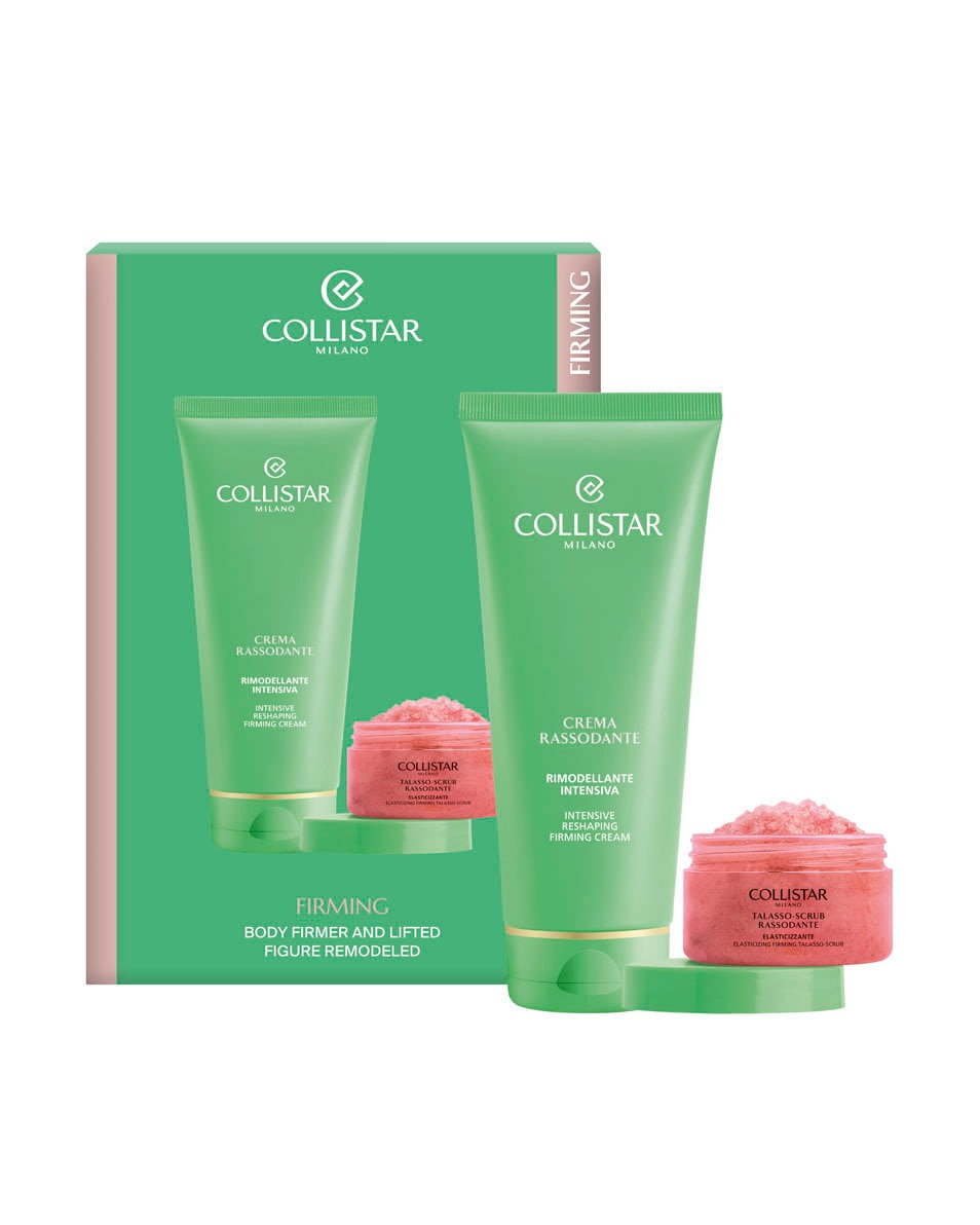 COLLISTAR Firming Discovery Set 2026 Body - Intensive Reshaping Firming Cream 200ml+ Elasticizing Firming Talasso-Scrub 150g 2 ST