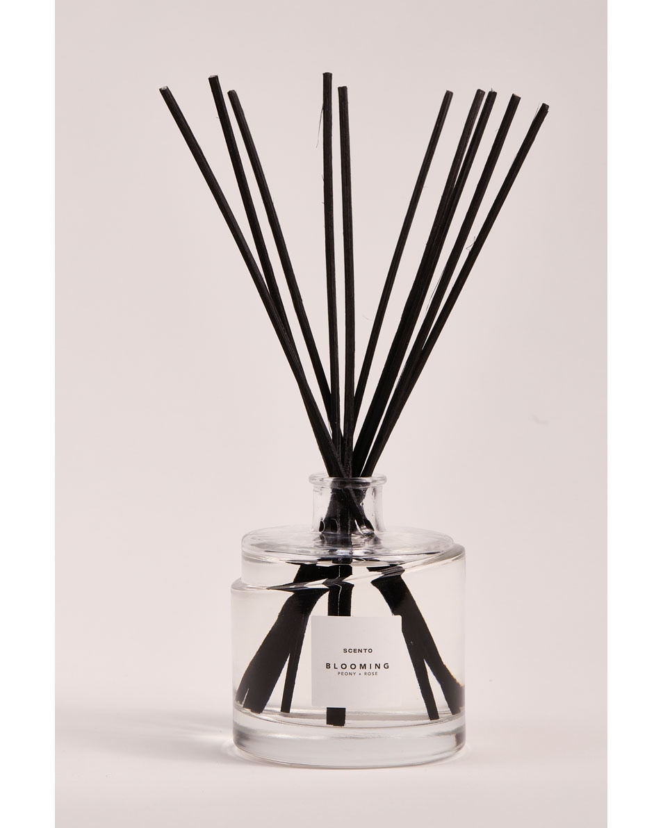 SCENTO Blooming Geurstokjes Pioen & Roos 200 ML