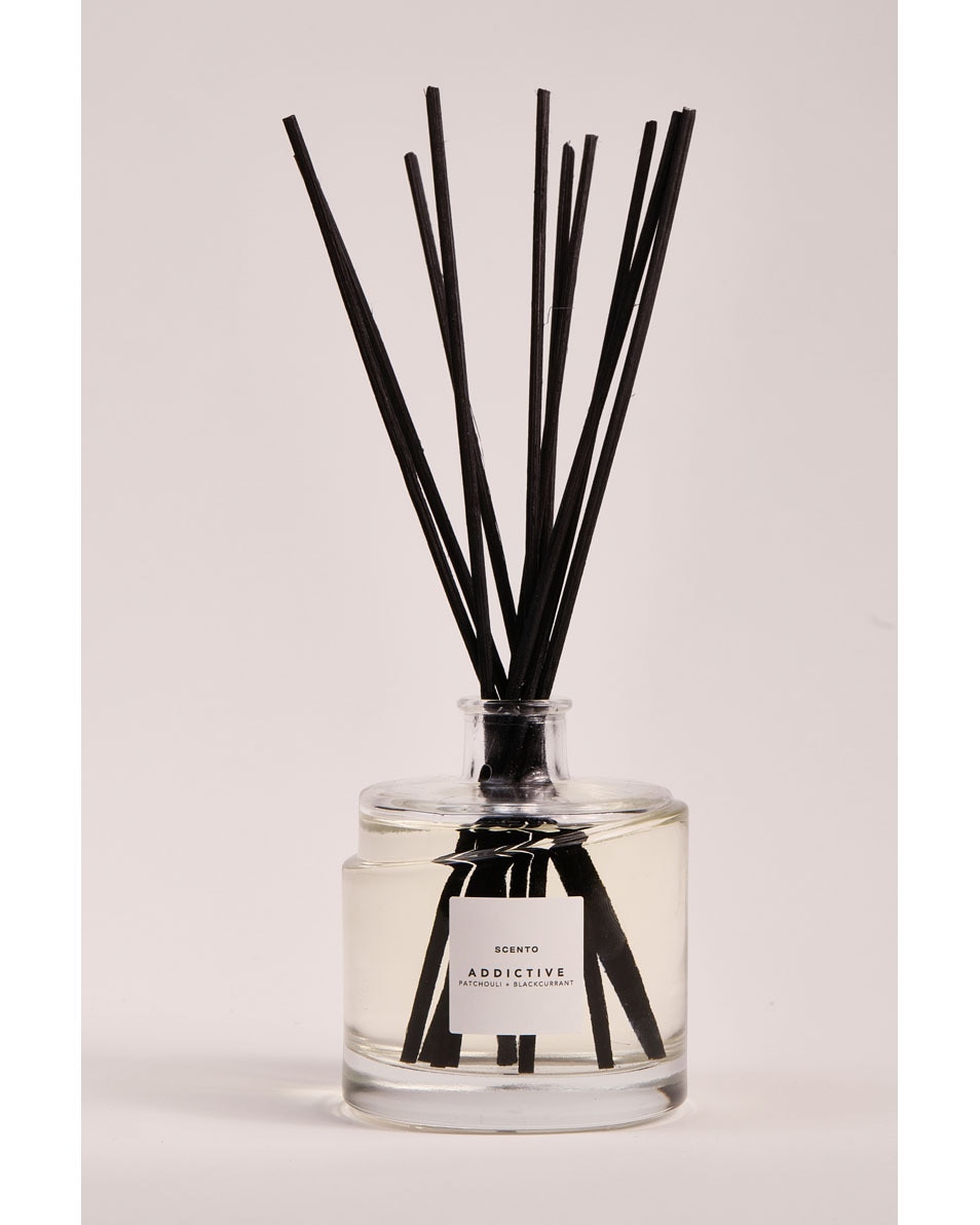 SCENTO Addictive Geurstokjes patchouli & zwarte bessen 200 ML 2