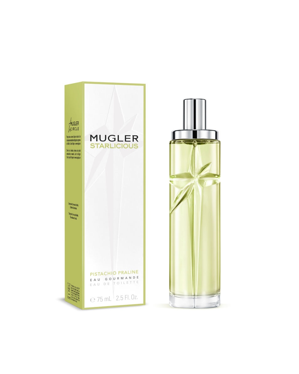 MUGLER Starlicious Pistachio Praline Eau de Toilette – Gourmand houtachtig fruitig parfum voor dames 75 ML 2