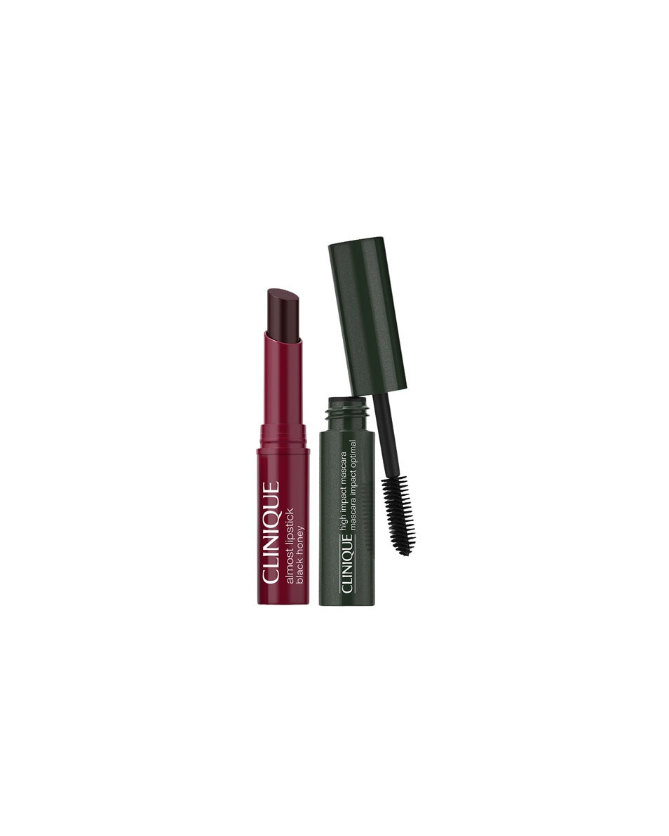 CLINIQUE Almost Lipstick Lippen- & wimperset 2 ST
