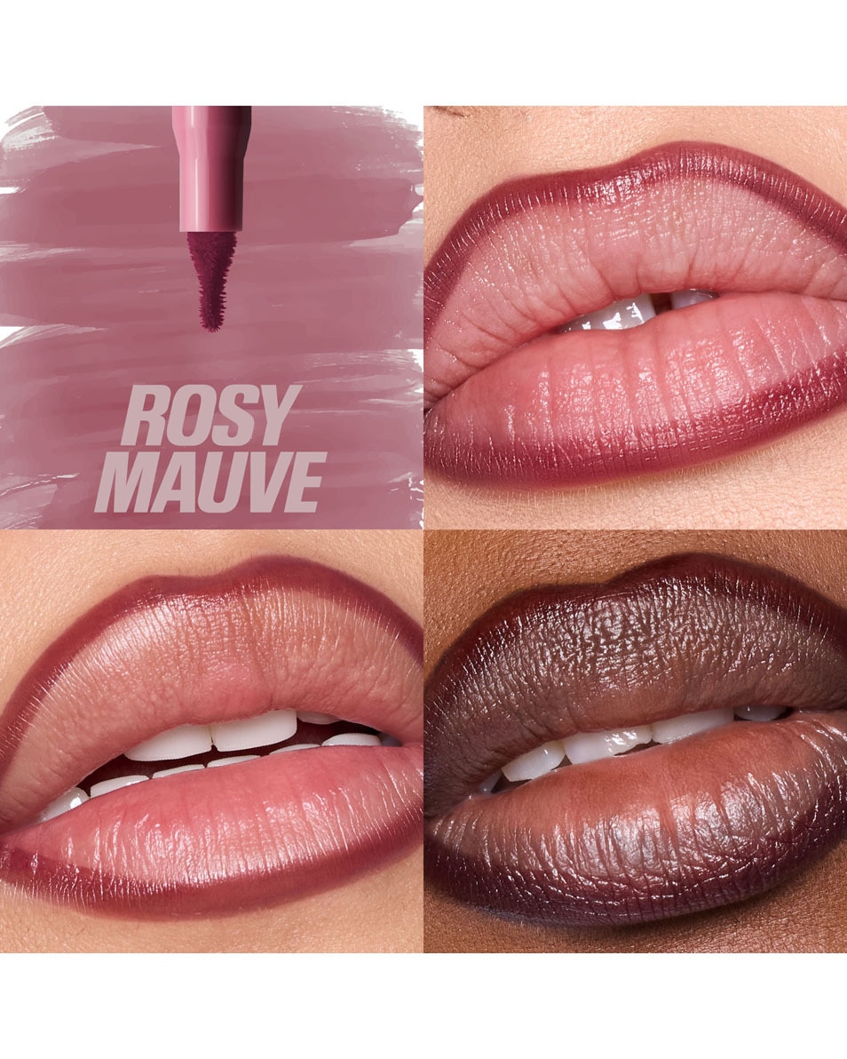 HUDA BEAUTY LIP CONTOUR LIP STAIN ROSY MAUVE