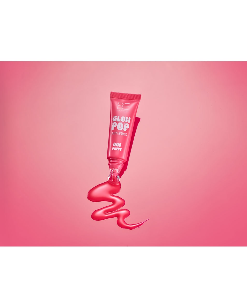 BE Creative Make Up GLOW POP JELLY LIPGLOSS Hoogglans Lipgloss 005 POPPY 2