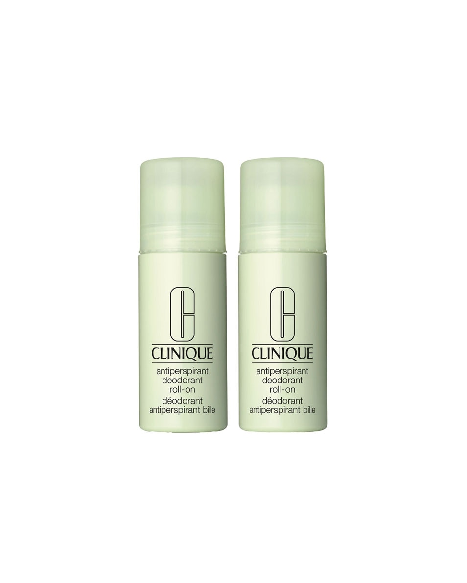 CLINIQUE Clinique For Men Mens Fragrance Free Deodorant Duo Antitranspirant Roll-On Deodorant Duo Set voor Mannen 2 ST 2