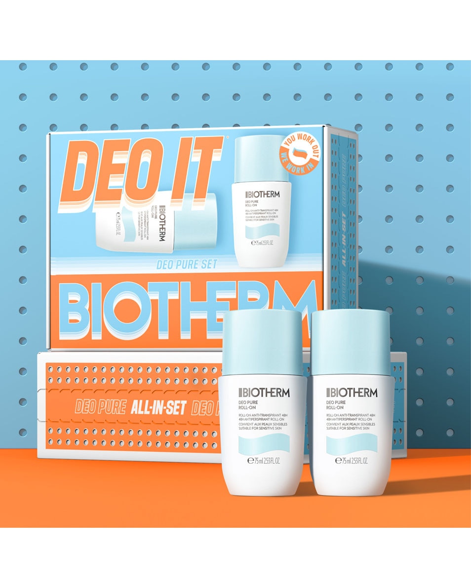 BIOTHERM Deo Pure Roll-On Deo Pure Roll-On Duo Cadeau 2 ST 2