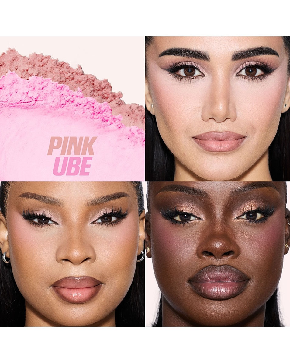 HUDA BEAUTY EASY BAKE DUO LOOSE POWDER PINK UBE 2