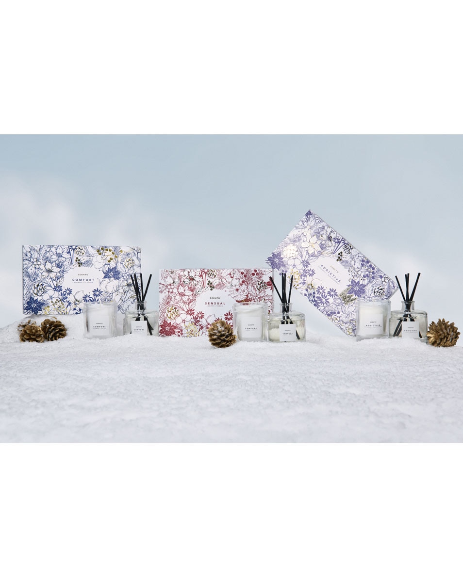 SCENTO comfort Geschenkset Geurverspreider + Kaars 2 ST 2