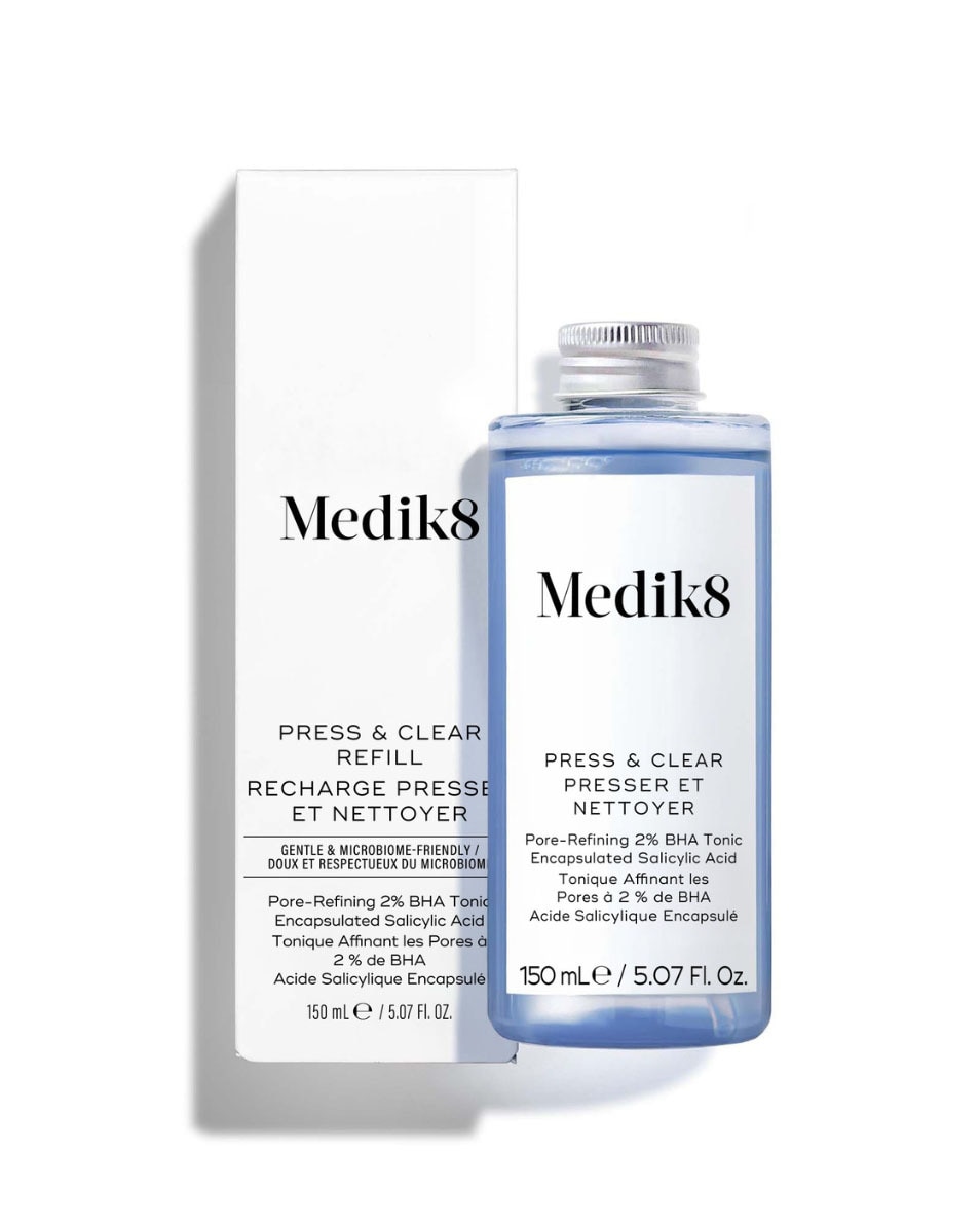 MEDIK8 Press And Clear Refill Pore-Refining 2% BHA Tonic Encapsulated Salicylic Acid 150 ML 2