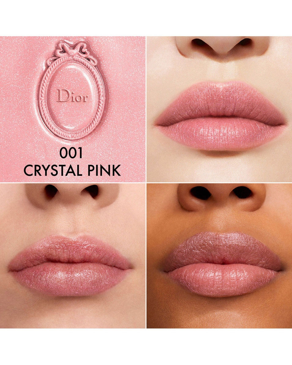 DIOR Dior Médaillon Hydraterende lippenbalsem 24 uur - finish met glitters 001 Crystal Pink 2